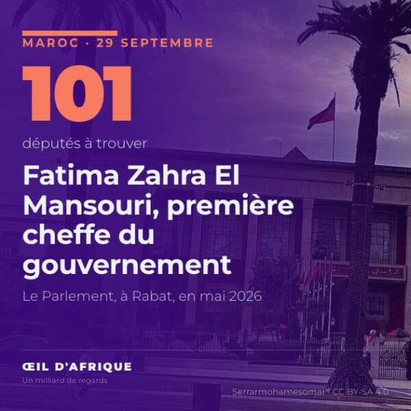 Le Parlement marocain à Rabat, où la cheffe du gouvernement du Maroc devra obtenir la confiance de la Chambre des représentants