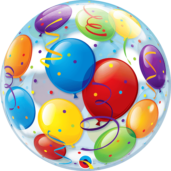 Balloons Print Bubble Balloon