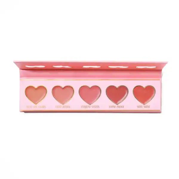 P.Louise Glow With The Flow Cream Blusher Palette - Image 4