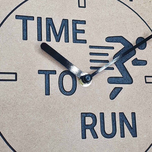 Sports Clock - Time To Run Clock 2 - Sports Collection - Image 9