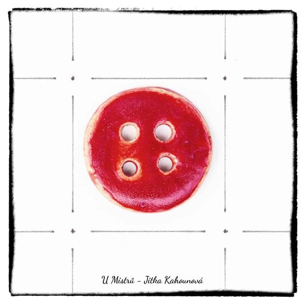 Knoflík hladký 3 cm