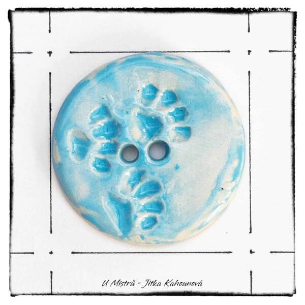 Knoflík tlapky 5 cm