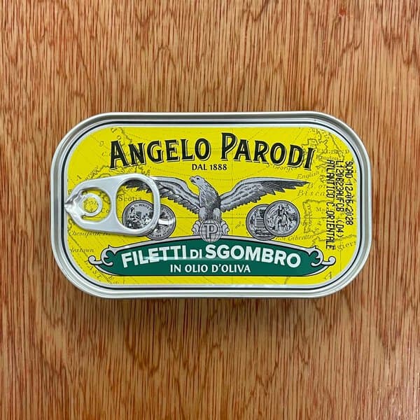 Mackerel Fillets in Olive Oil