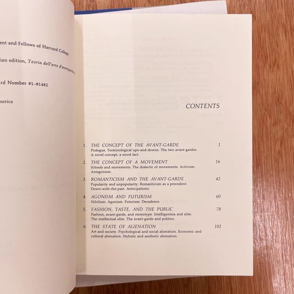 The Theory of the Avant-Garde by Renato Poggioli - Image 3
