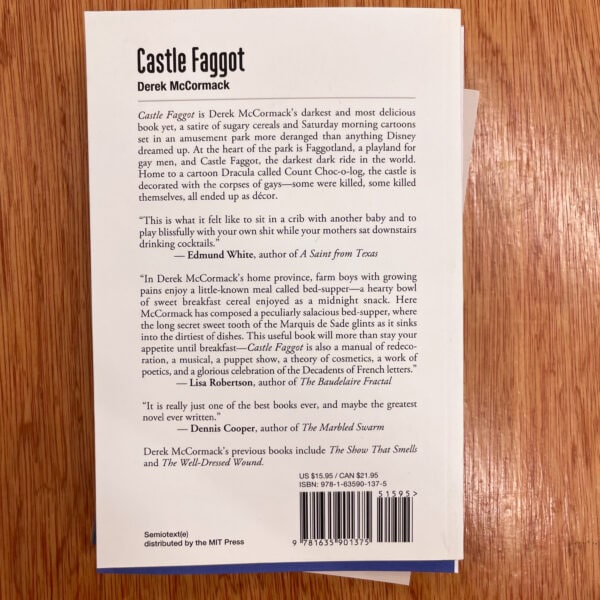Castle Faggot by Derek Mccormack - Image 5