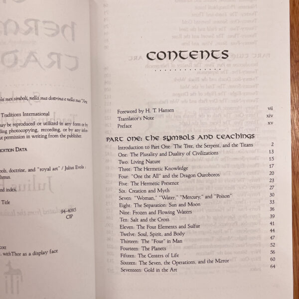 The Hermetic Tradition : Symbols and Teachings of the Royal Art by Julius Evola - Image 3