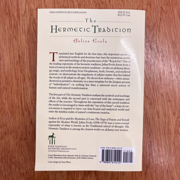 The Hermetic Tradition : Symbols and Teachings of the Royal Art by Julius Evola - Image 5