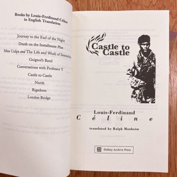 Castle to Castle by Louis Céline - Image 2
