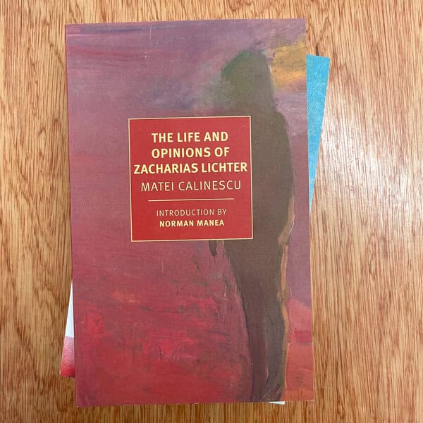 The Life And Opinions Of Zacharias Lichter by Matei Calinescu