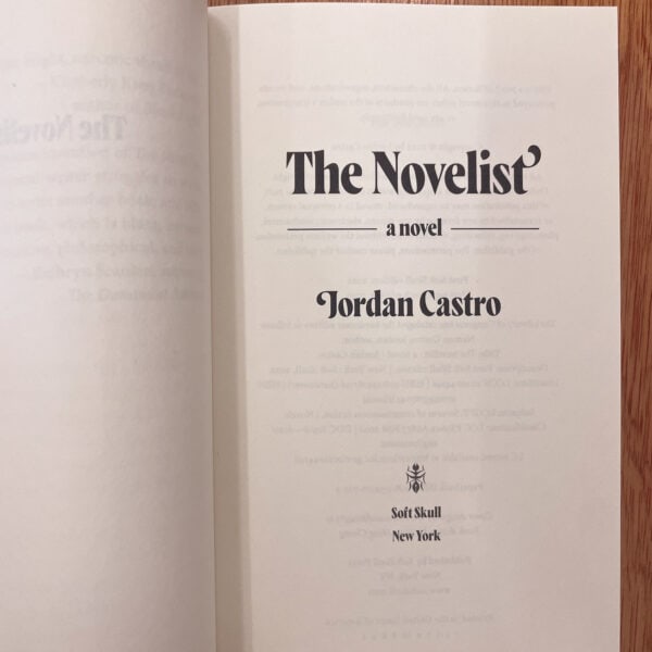The Novelist: A Novel by Jordan Castro - Image 3