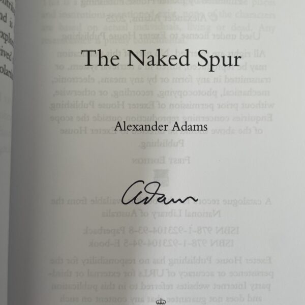 The Naked Spur by Alexander Adams - Image 2