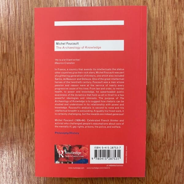 Archaeology of Knowledge by Michel Foucault - Image 6