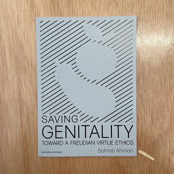 Saving Genitality : Toward a Freudian Virtue Ethics by Sohrab Ahmari