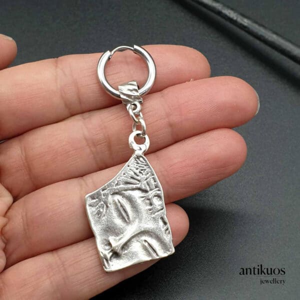 Archeology boho earring antikuos, detail