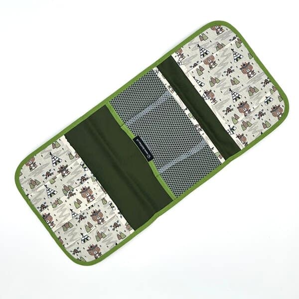 Windelbag "Indianerbär" beige/grün – Bild 2