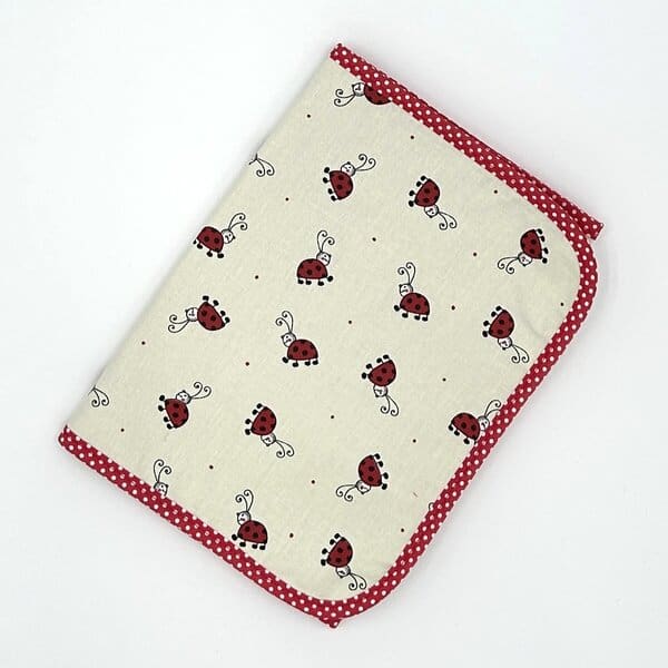 Windelbag "Marienkäfer" rot/crème
