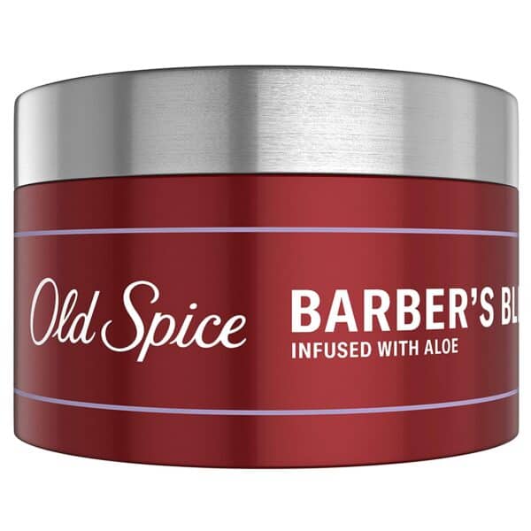 Old Spice Hair Styling Clay for Men, High Hold/Matte Finish, Barber's Blend Infused with Aloe, 3 Ounce - Image 3