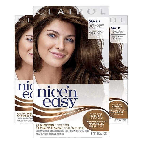 Clairol Nice 'n' Easy Hair Dye 121A 3-Pack