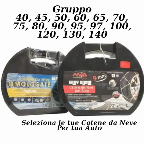 Ampia selezione di catene mad,
