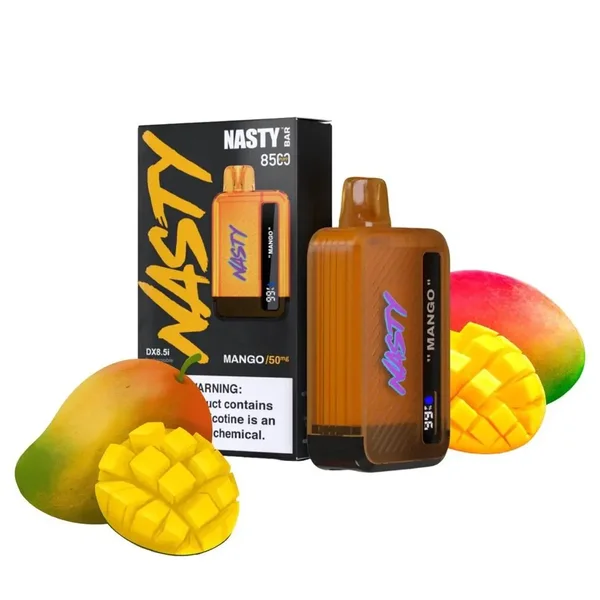 NASTY BAR DISPOSABLE 8500 PUFFS - MANGO