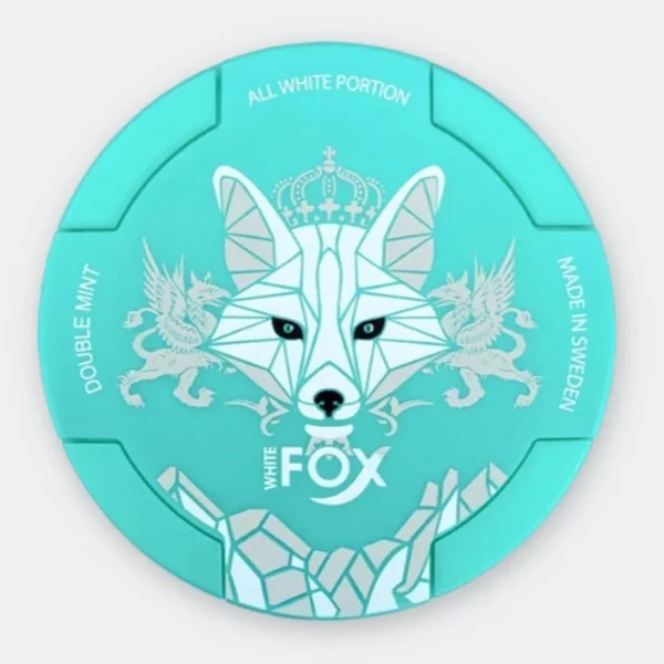 NICOTINE POUCHES WHITE FOX - DOUBLE MINT