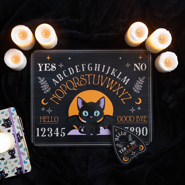 Tavola Ouija con Gatto Pipistrello