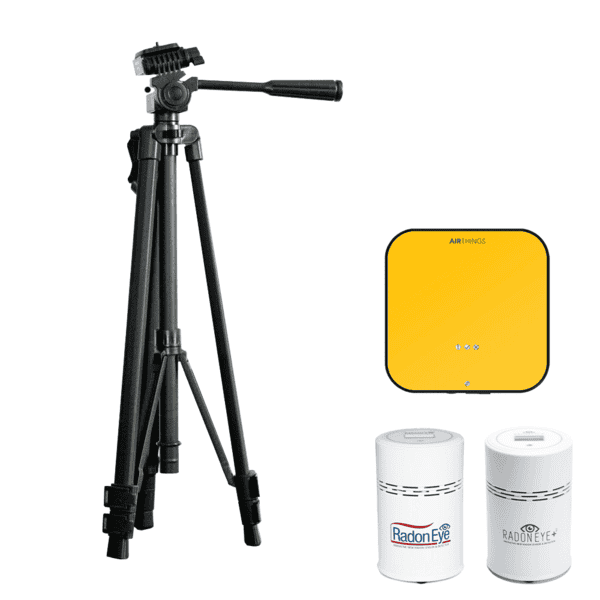 Tripod Swiss+Pro Compatible with Airthings Corentium pro and RadonEye / RadonEye Plus2 / RadonEye Pro