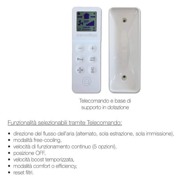 Quantum Next di Aerauliqa - Unità di VMC Decentralizzata a Flusso Alternato, con Recupero di Calore - immagine 3