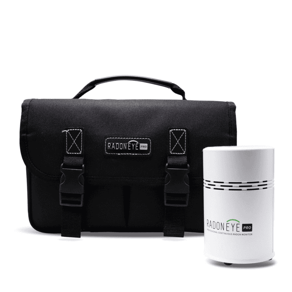 RadonEye Pro - Monitor di Radon Certificato NRPP/NRSB per Professionisti, Versione Internazionale in Bq/m3