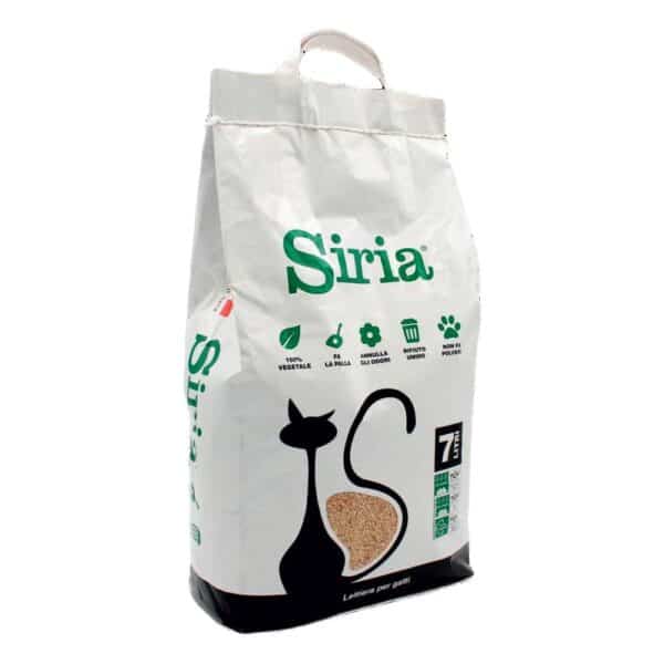 Lettiera vegetale agglomerante