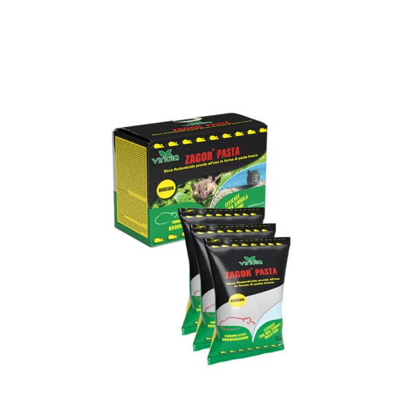 zagor pasta biocida 1500 scatola con 3 buste Zagor pasta biocida