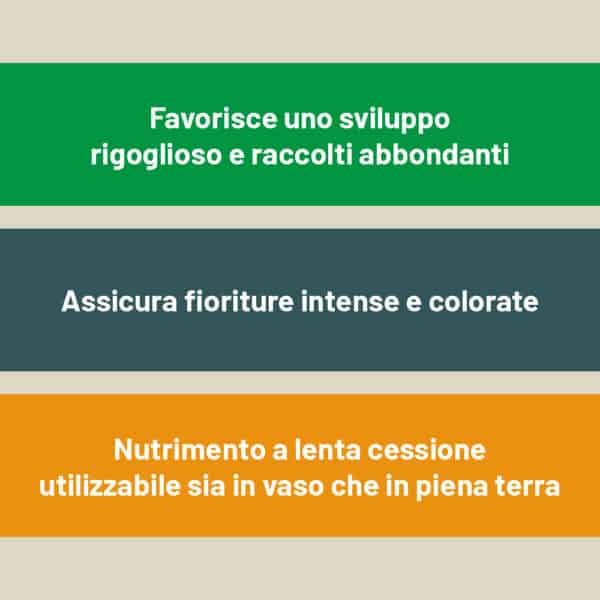 Concime universale granulare