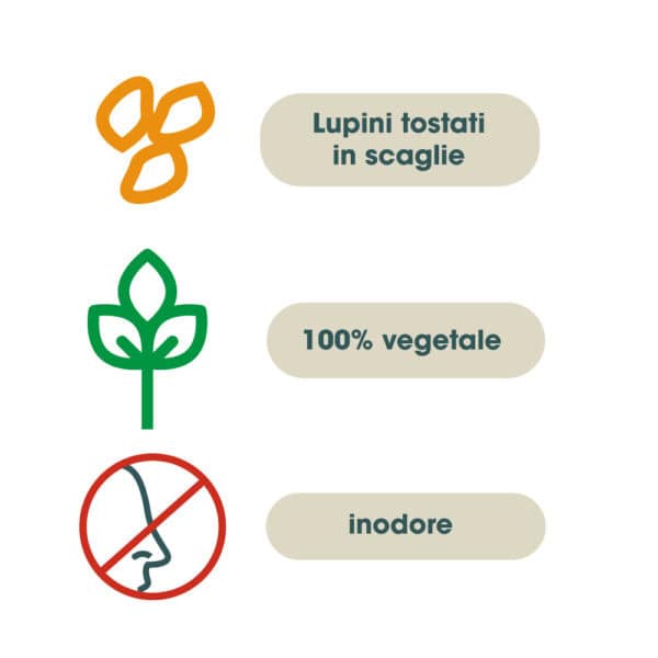 Concime Lupini macinati granulare