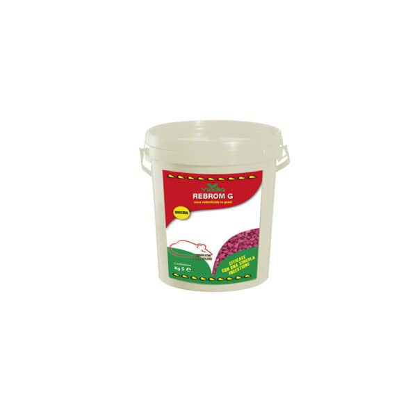 Rebrom Grani 5 kg secchio Rebrom G grano biocida