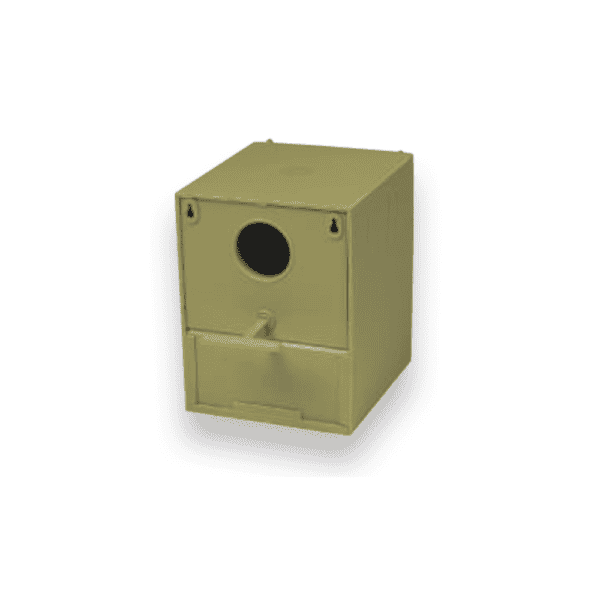 Nido per pappagallini in plastica