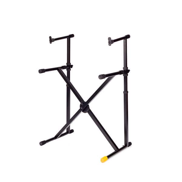 Pedestal Doble de Teclado HERCULES KS210B BK HERCULES - Accesorios. Compra online con garantía.