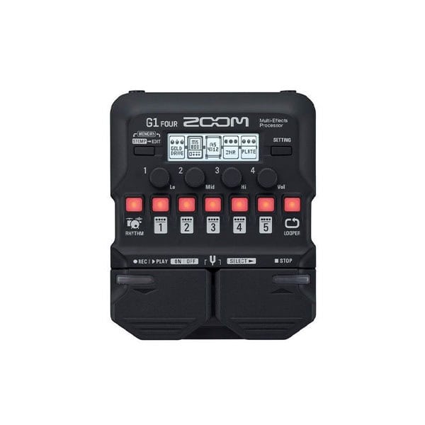 Pedal Multiefecto ZOOM G1 FOUR ZOOM - Accesorios. Compra online con garantía.