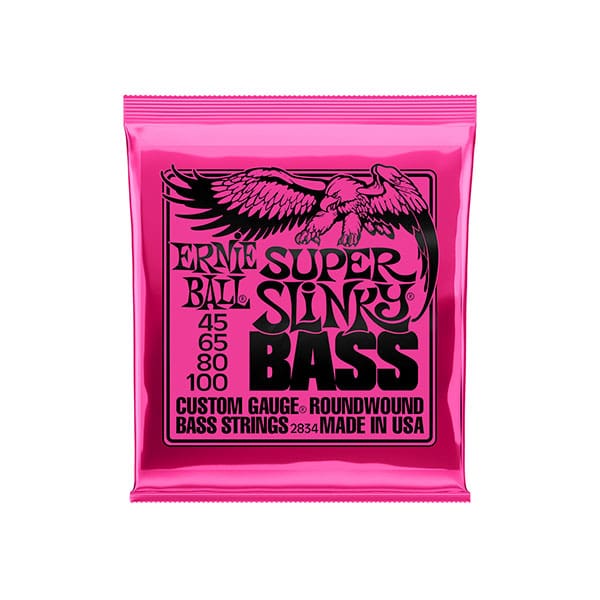 Juego de Cuerdas ERNIE BALL 2834 Super Slinky BASS 45|100 ERNIE BALL - Accesorios. Compra online con garantía.