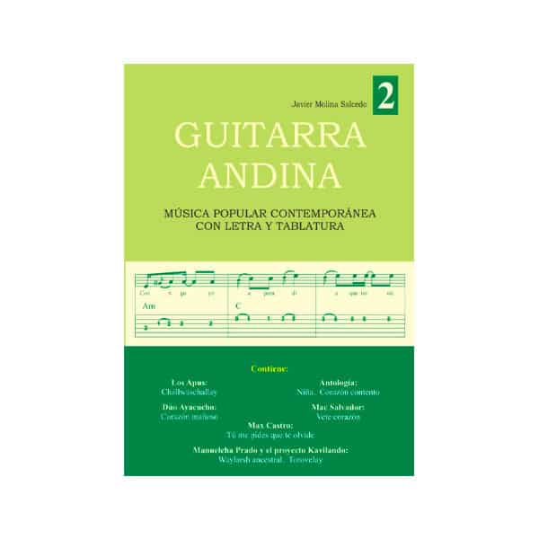 Libro Guitarra Andina 2 JAVIER MOLINA - Accesorios. Compra online con garantía.