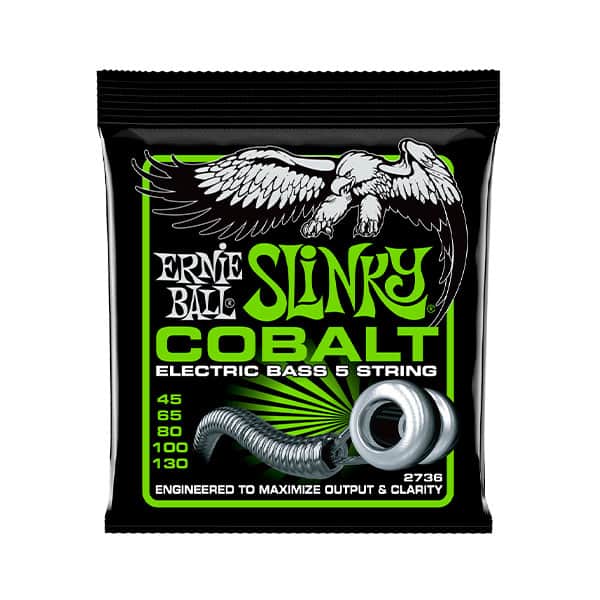 Juego de Cuerdas ERNIE BALL 2736 Slinky Cobalt 45|130 ERNIE BALL - Accesorios. Compra online con garantía.