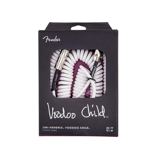 Cable FENDER 990823002 Jimmy Hendryx Voodoo Child 9.1m | White FENDER - Accesorios. Compra online con garantía.