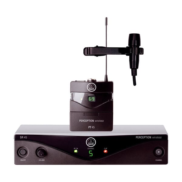 Sistema Digital Inalámbrico AKG WMS45 PRESENTER SET Lavalier AKG - Audio Profesional. Compra online con garantía.