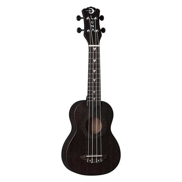 Ukelele Soprano LUNA UKE VMS BKS Vintage Mahogany Black Satin LUNA - Ukeleles. Compra online con garantía.
