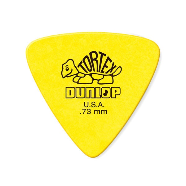 Plumilla DUNLOP Tortex Triangle 0.73mm Amarillo DUNLOP - Accesorios. Compra online con garantía.