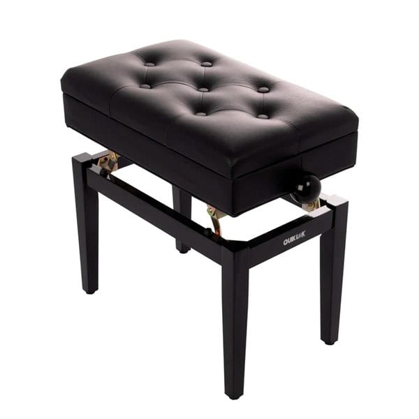 Banqueta de Piano QUIK LOK PB106BKL Black QUIK LOK - Accesorios. Compra online con garantía.