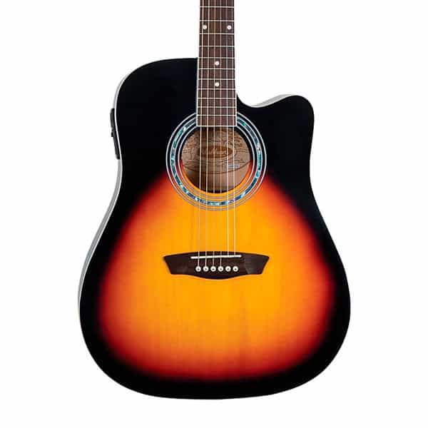 Guitarra Electroacústica WASHBURN WA90CEVSB-U Sunburst WASHBURN - Guitarras. Compra online con garantía.