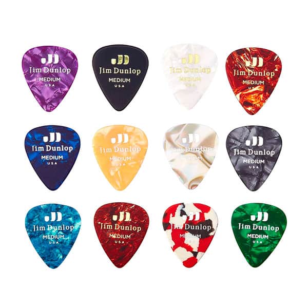 Plumilla DUNLOP Genuine Celluloid Medium DUNLOP - Accesorios. Compra online con garantía.