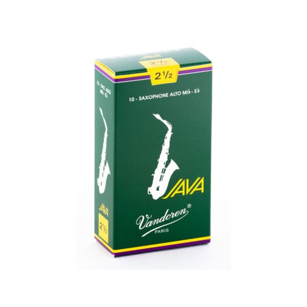 Caña para Saxo Alto VANDOREN Java Verde 2 1/2 xUnd. VANDOREN - Accesorios. Compra online con garantía.