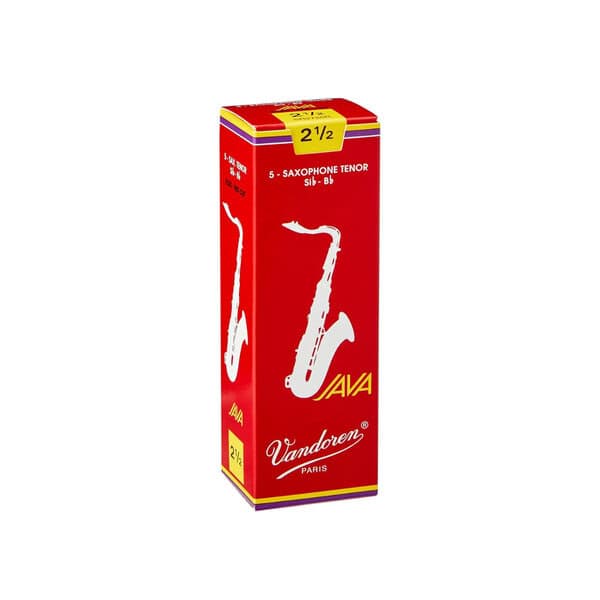 Caña para Saxo Tenor VANDOREN Java Rojo 2 1/2 xUnd. VANDOREN - Accesorios. Compra online con garantía.