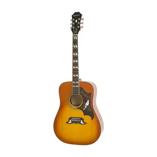 Guitarra Electroacústica EPIPHONE EEDVVBNH1 Dove Studio Violinburst